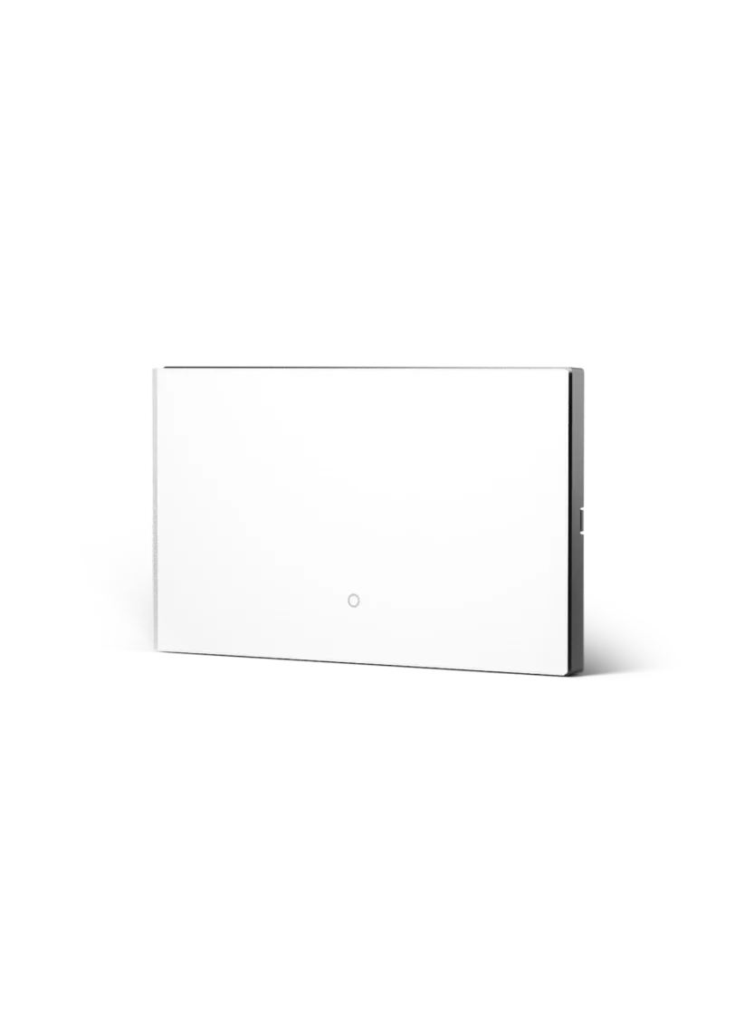 Konec Smart Switch K118 Floating Button 1G Glass White