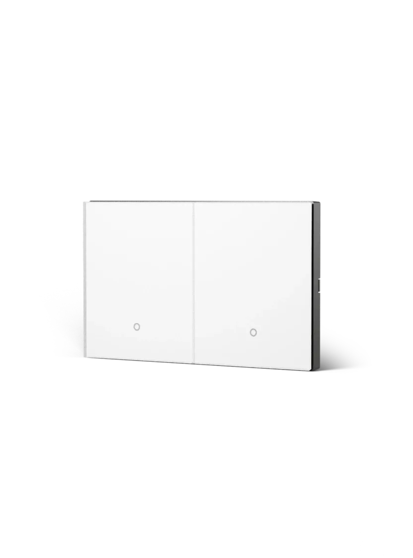 Konec Smart Switch K118 Floating Button 2G Glass White